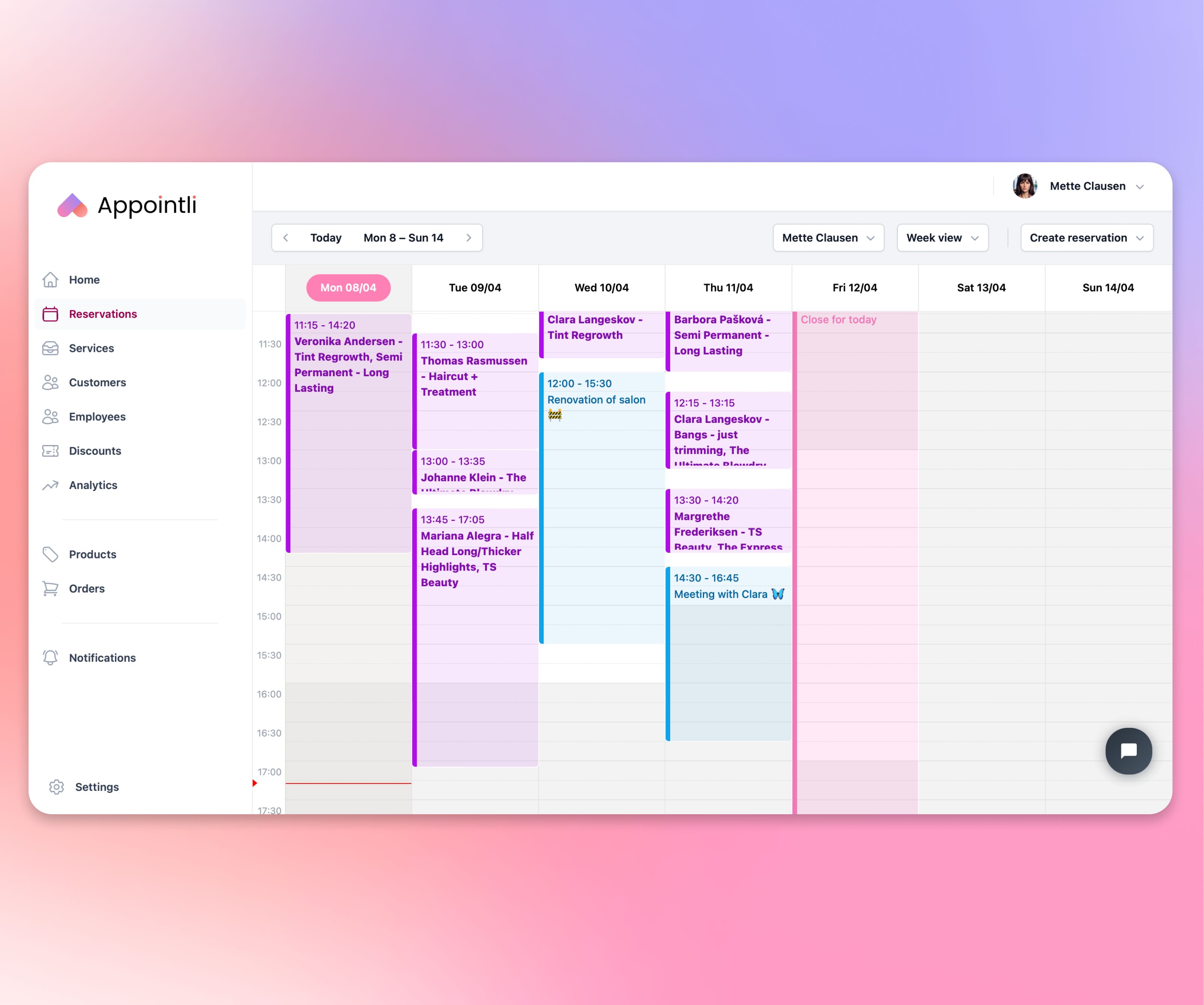 App screenshot