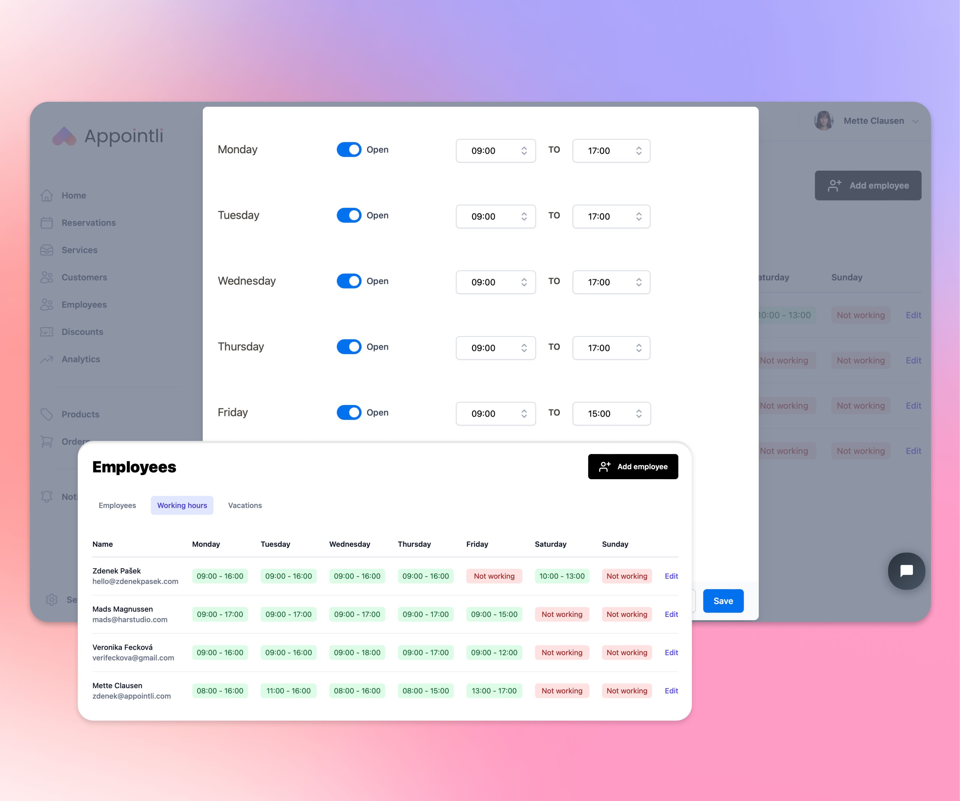 App screenshot