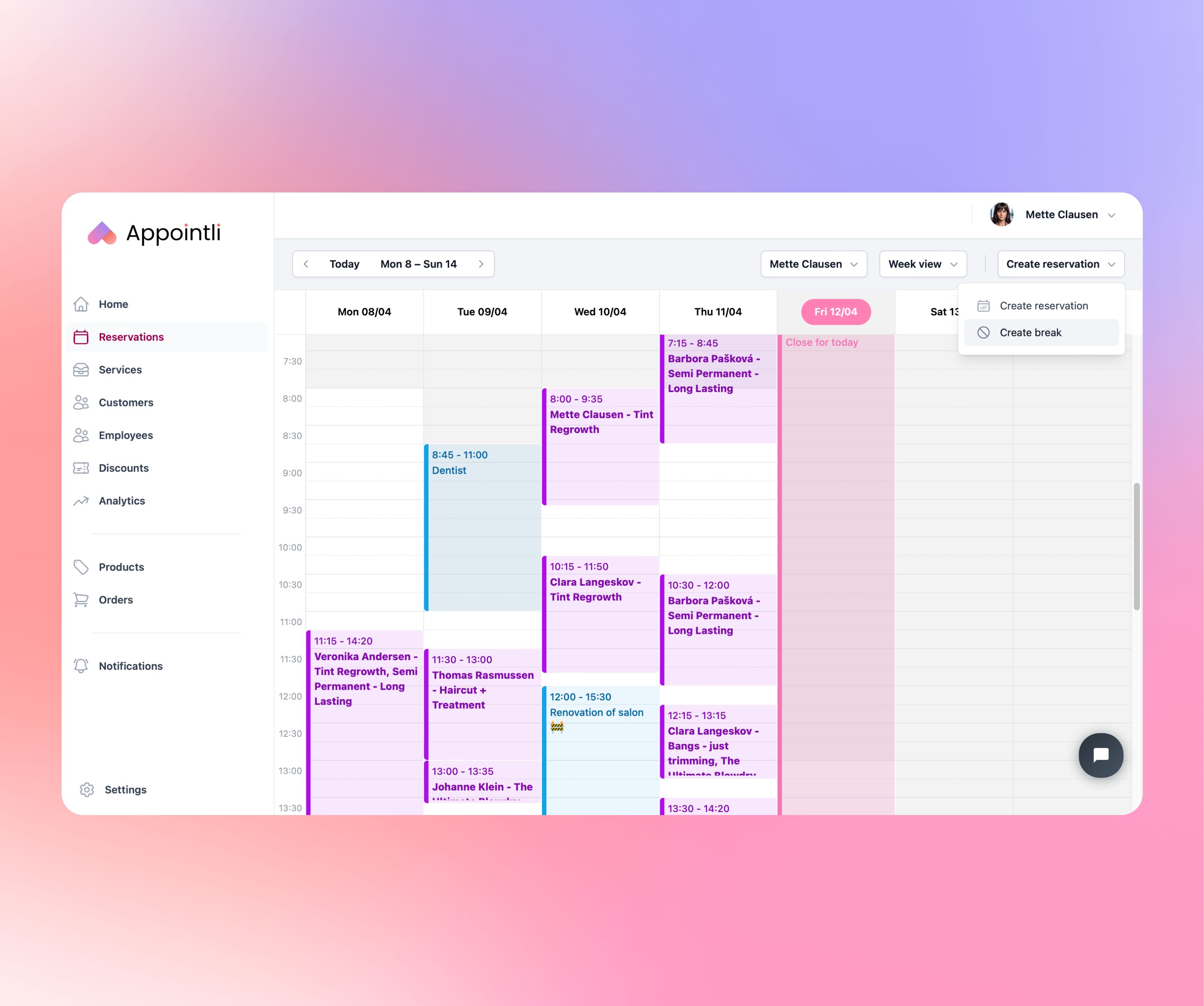 App screenshot