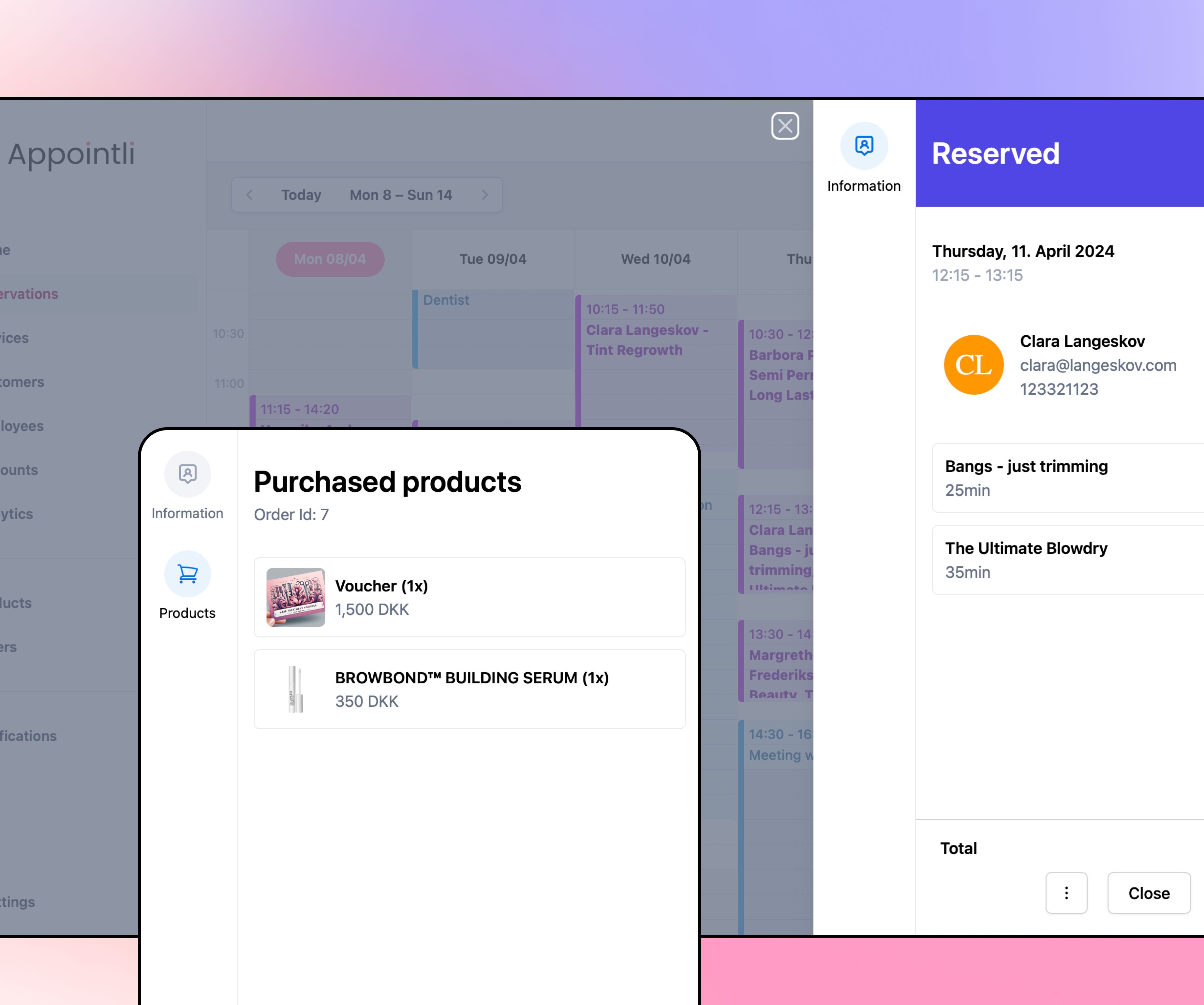 App screenshot